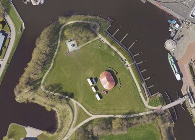 Luftaufnahme vom Großen Sett