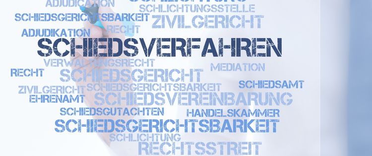 Begriffe des Schiedsverfahrens 