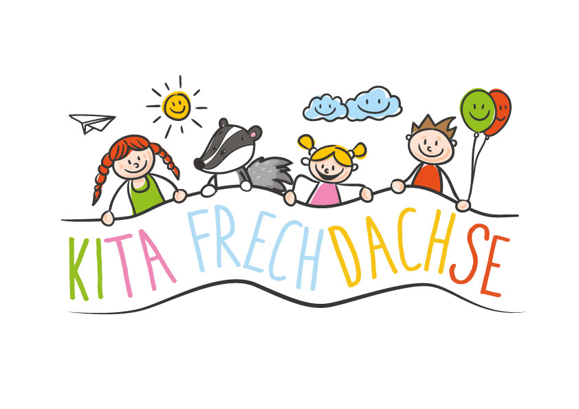 Logo der Kindertagesstätte Frechdachse 