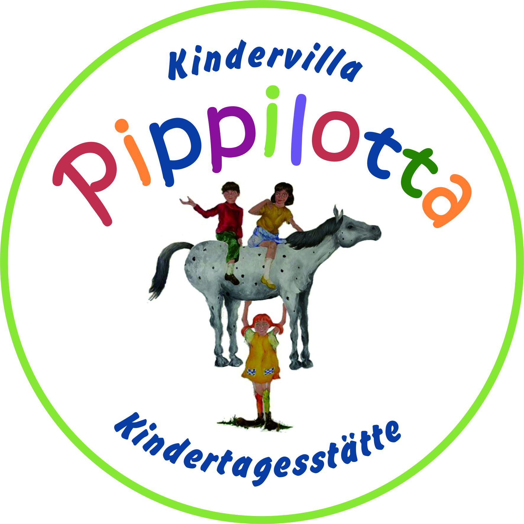 Logo der Kindertagesstätte Kindervilla Pippilotta