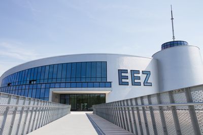 Aussenansicht des Energie-Erlebnis-Zentrums Aurich