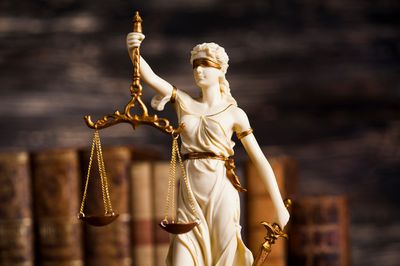 Symbol der Justitia 