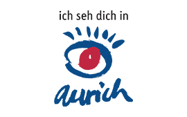 Logo der Stadt Aurich "Ich seh dich in Aurich"