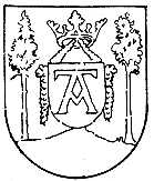 Das Wappen der Stadt Aurich von 1736