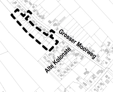 Kartenausschnitt Geltungsbereich Bebauungsplan Nr. 339 