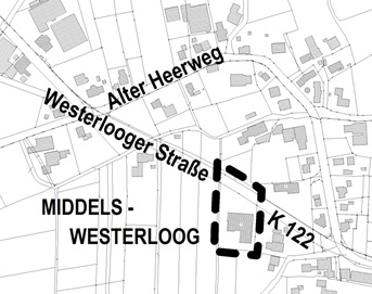 Kartenausschnitt Geltungsbereich Bebauungsplan Nr. 355