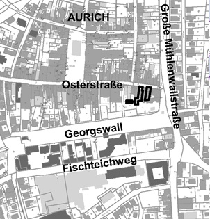 Kartenausschnitt Geltungsbereich Bebauungsplan Nr. 298 2. Änderung